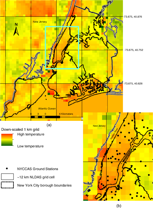 Ground Truth Of A 1 Km Downscaled Nldas Air Temperature Product Using The New York City Community Air Survey