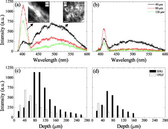 Pulse length measurement of the HGHG output using two-photon absorption