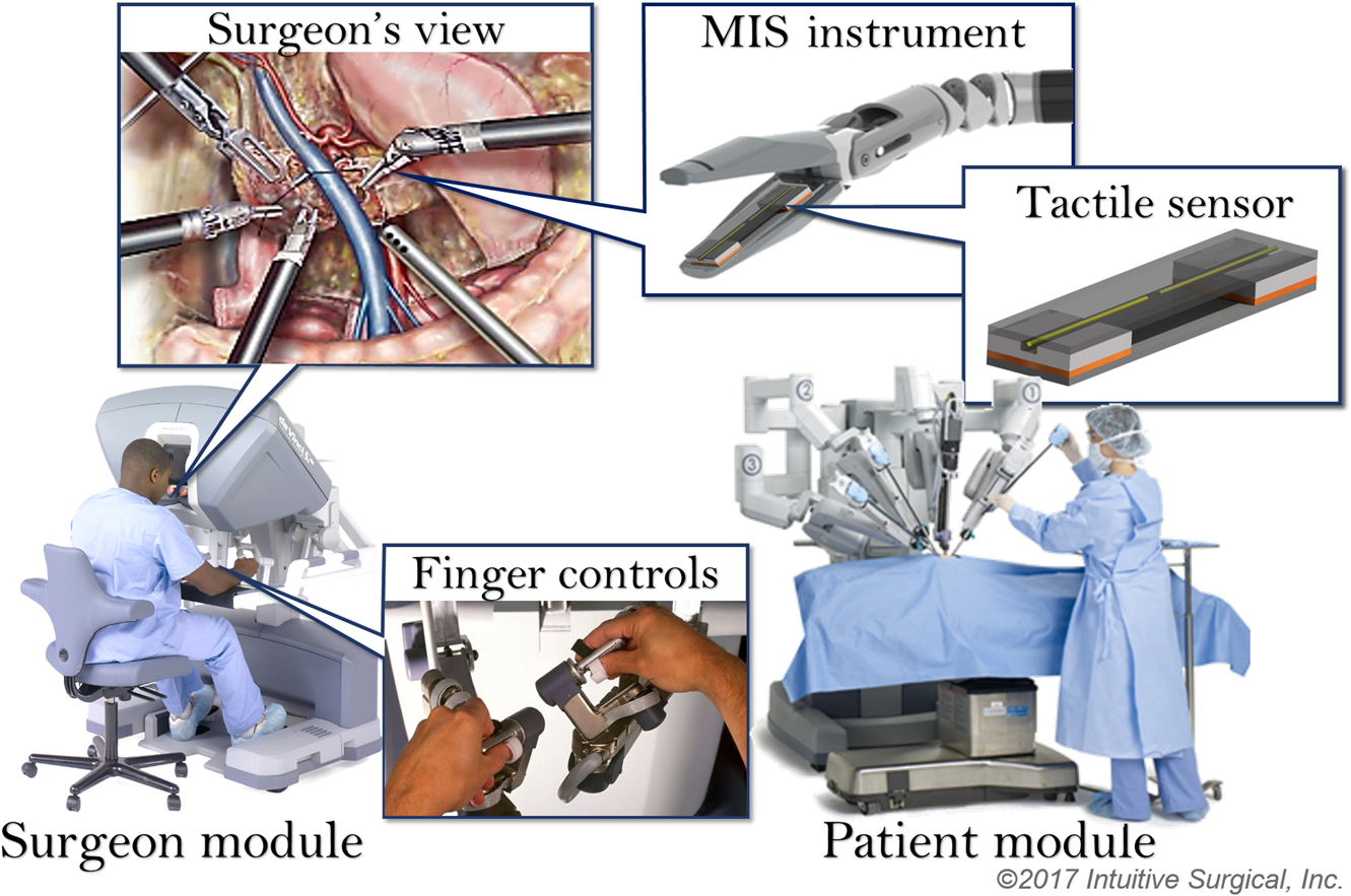 Tactile Sensing and Display: Haptic Feedback For Minimally Invasive Surgery And Robotics
