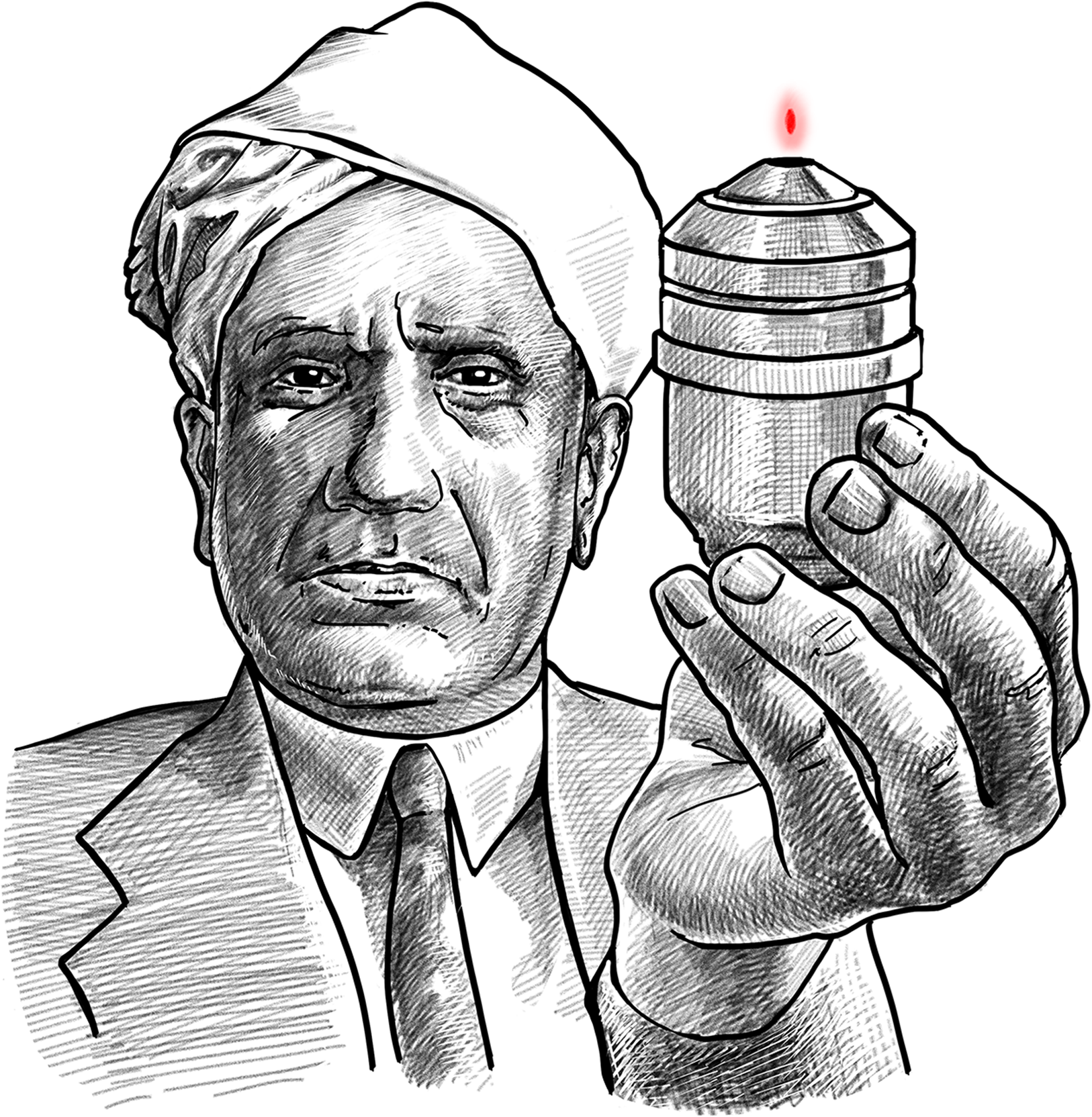 Learn How to Draw CV Raman Other People Step by Step  Drawing Tutorials