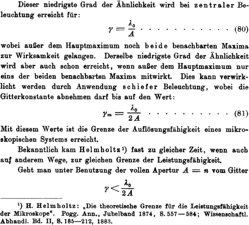 Rayleigh or Abbe? Origin and naming of the resolution formula of ...