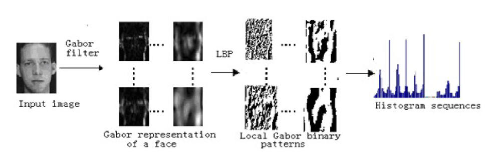 Study on Gabor binary patterns for face representation and recognition