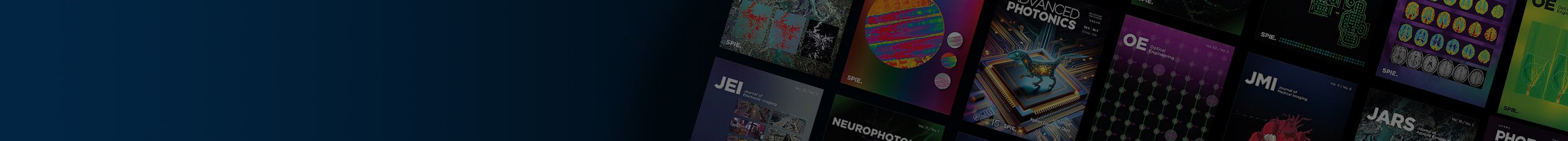 SPIE Journals arranged in a stack