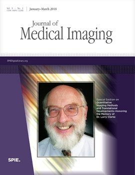 Jan-Mar cover of SPIE Journal of Medical Imaging